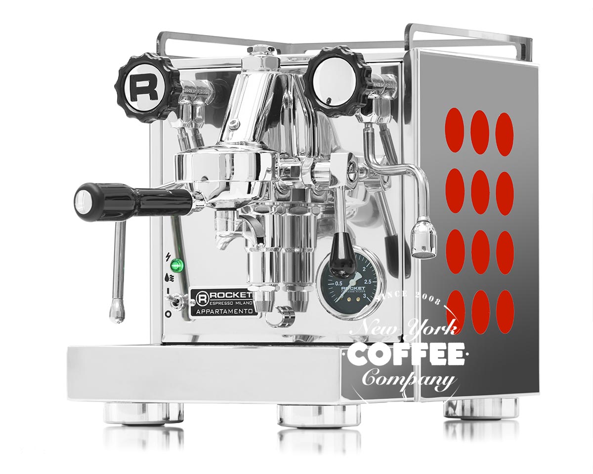 Rocket Appartamento Espressokone Punainen