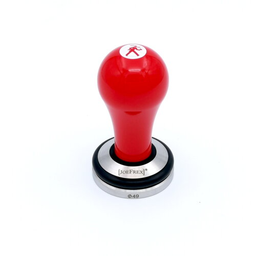 Olympia Express Tamper punainen logolla, 49 mm